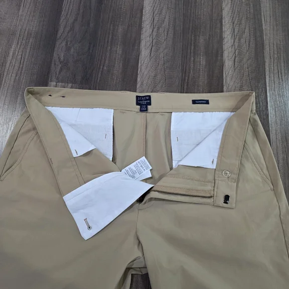J Crew Thompson Flex Lightweight Breathable Stretch Tapered Tech Pants/Chinos.36 - Picture 5 of 10
